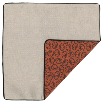 Prefinished Pillow Sham - 20ct Lugana - Harvest MAIN