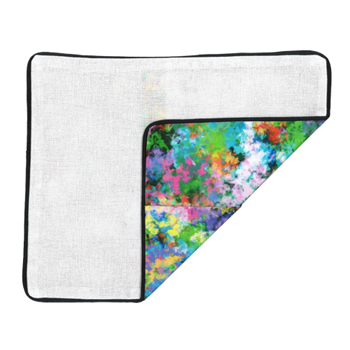 Prefinished Pillow Sham - 28ct Lugana - Watercolor MAIN
