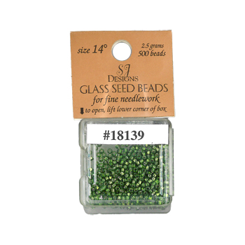 SJ Designs - 18139 Ivy Green S/L 14/0 Glass Seed Beads MAIN