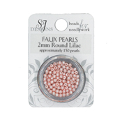SJ Designs Faux Pearl 2mm Lilac THUMBNAIL