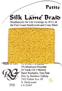 Silk Lame' Braid Petite - SP06 Gold MAIN