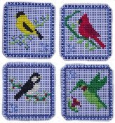 Handblessigns - Holiday Stamps - Backyard Birds Three Cent THUMBNAIL