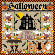 Sugar Stitches - Halloween Sampler THUMBNAIL