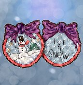 Mill Hill Sticks Kit - Let It Snow Man THUMBNAIL