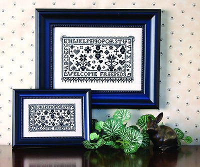 The Sweetheart Tree - Tiny Blackwork I Welcome Sampler MAIN