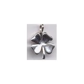 Shamrock Charm - Sterling Silver THUMBNAIL