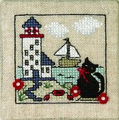 The Sweetheart Tree - Teenie Tweenie 213 Itty Bitty Kitty - At The Lighthouse THUMBNAIL