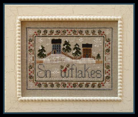 Little House Needleworks - Snowflakes Cross Stitch