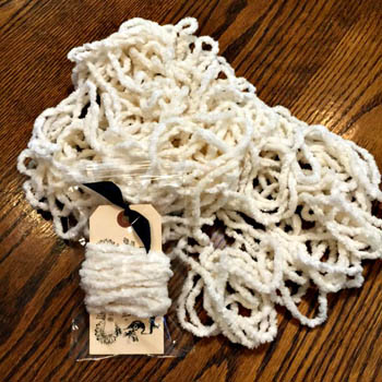 Lady Dot Creates - Chenille - Snow MAIN