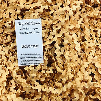 Lady Dot Creates - Rick Rack 1/2" - Gold Fish MAIN