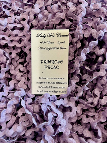 Lady Dot Creates - Rick Rack 1/2" - Primrose MAIN