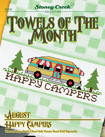 Towels of the Month - August Happy Campers MAIN