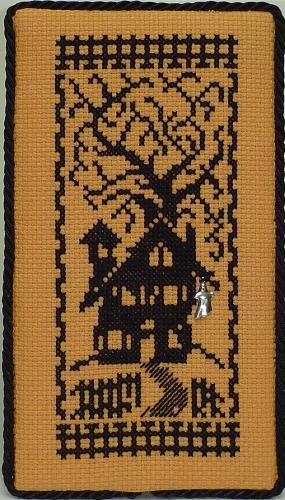 Handblessings - Halloween Silhouette - Haunted House MAIN