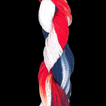 Threadworx Overdyed Floss 10865 US Flag MAIN