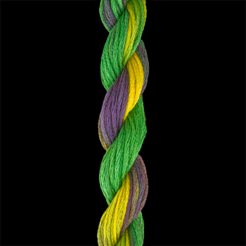 Threadworx Overdyed Floss 1153 Mardi Gras MAIN