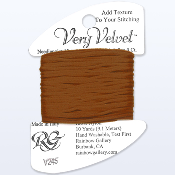 Rainbow Gallery Very Velvet V245 Dark Gold Brown MAIN
