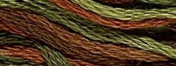 Valdani Hand Overdyed Thread Copper Leaf MAIN