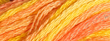 Valdani Hand Overdyed Thread Orange Blossom MAIN