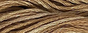 Valdani Hand Overdyed Thread Ancient Gold MAIN