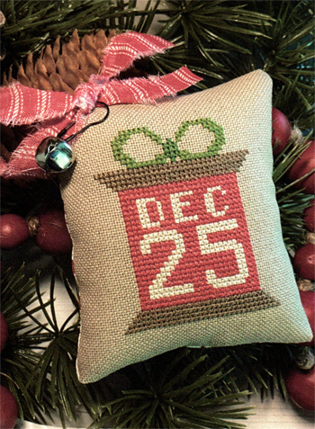 Crafty Bluebonnet Designs - Christmas Spool Series - Christmas Day Spool MAIN