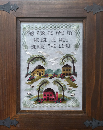 By The Bay Needleart - As For Me And My House MAIN