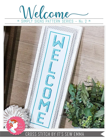 It's Sew Emma - Simply Signs 2 - Welcome MAIN