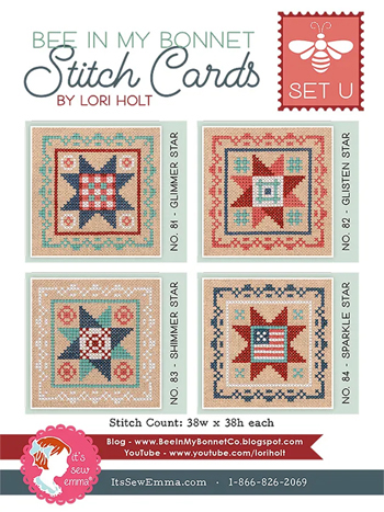 Bee In My Bonnet - Stitch Cards Set U MAIN