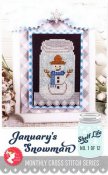 It's Sew Emma - Shelf Life - January's Snowman THUMBNAIL