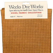 Weeks Dye Works Wool Fabric - 1232 Palomino Houndstooth THUMBNAIL