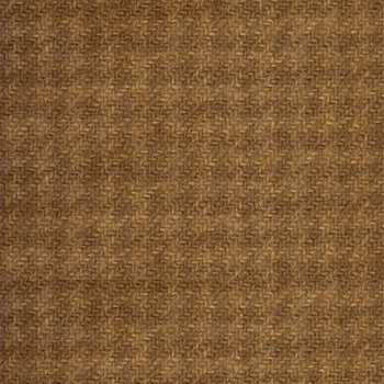 Weeks Dye Works Wool Fabric - 1232 Palomino Houndstooth MAIN