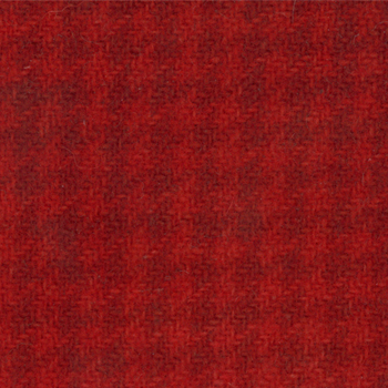 Weeks Dye Works Wool Fabric - 2266a Louisiana Hot Sauce Houndstooth MAIN