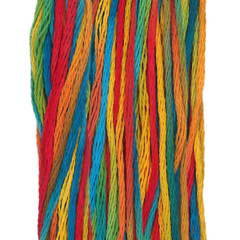 Weeks Dye Works Overdyed Floss 4107 Confetti MAIN