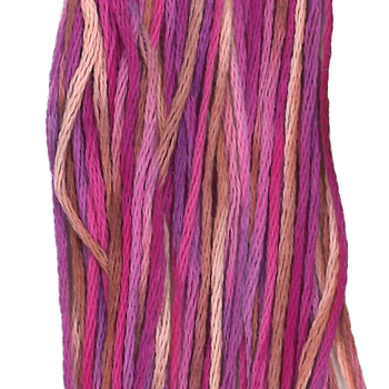 Weeks Dye Works Overdyed Floss 4145 Azaleas MAIN