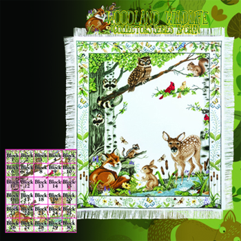 Winter 2023 Magazine Woodland Wildlife Afghan Graph Pack MAIN