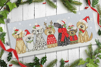 Bothy Theads Kit - Holiday Hounds MAIN