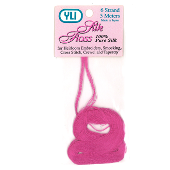 YLI Original Silk Floss 011 Raspberry MAIN
