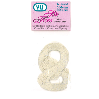 YLI Original Silk Floss 182 Eggshell MAIN
