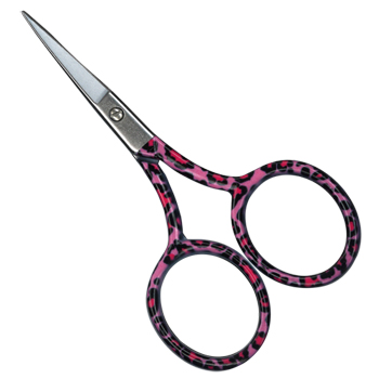 Embroidery Scissors - Pink Leopard 3.75