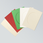 Needlework Cards - Large Oval THUMBNAIL