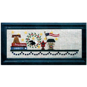 Bent Creek - Patriotic Mantel - Part 2 The Eagle, The Star and The Flag House THUMBNAIL