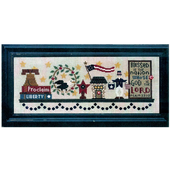 Bent Creek - Patriotic Mantel - Part 3 Blessed Is The Nation MAIN