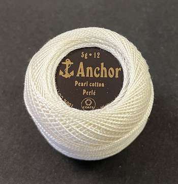 Anchor Pearl Cotton #12 Color 1 THUMBNAIL