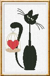 Alessandra Adelaide Needleworks - Valentine Meow MAIN
