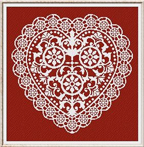Alessandra Adelaide Needleworks - Lace Heart MAIN