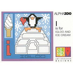 Amy Bruecken Designs - Alphazoo - Letter I MAIN