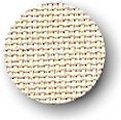 Color swatch of 16ct ivory Aida cross stitch fabric MAIN