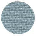 Color swatch of 16ct misty blue antique blue Aida cross stitch fabric MAIN