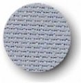 Color swatch of 16ct pewter Aida cross stitch fabric MAIN