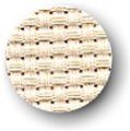 color swatch of 6 ct ivory Aida cross stitch fabric MAIN