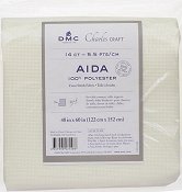 DMC - Charles Craft Aida 48" x 60" - Ivory THUMBNAIL